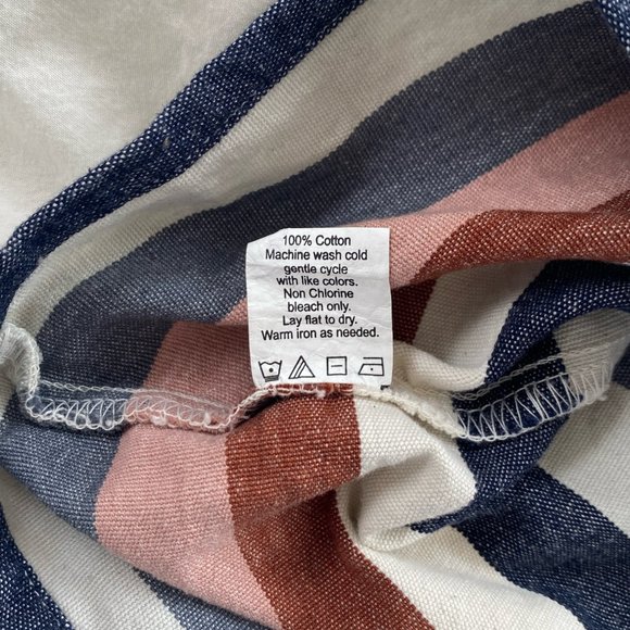 LAUDE the Label / Tribe Alive cotton long-sleeve stripe tee - Picture 5 of 5